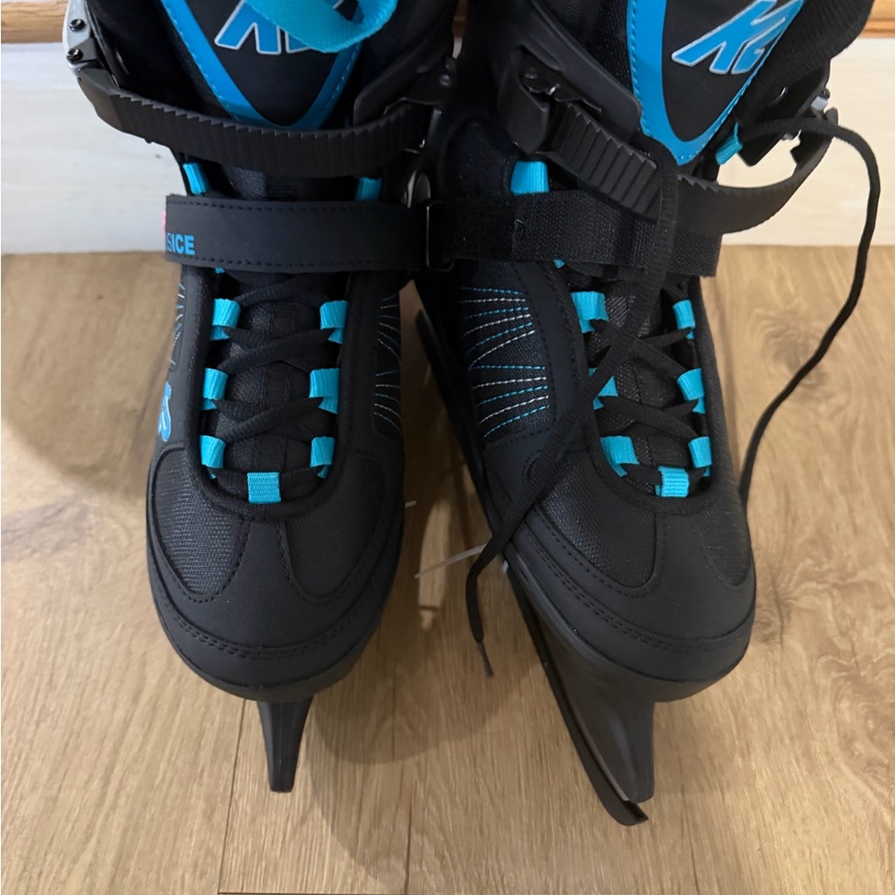 Kids Black and Blue Inline Skates